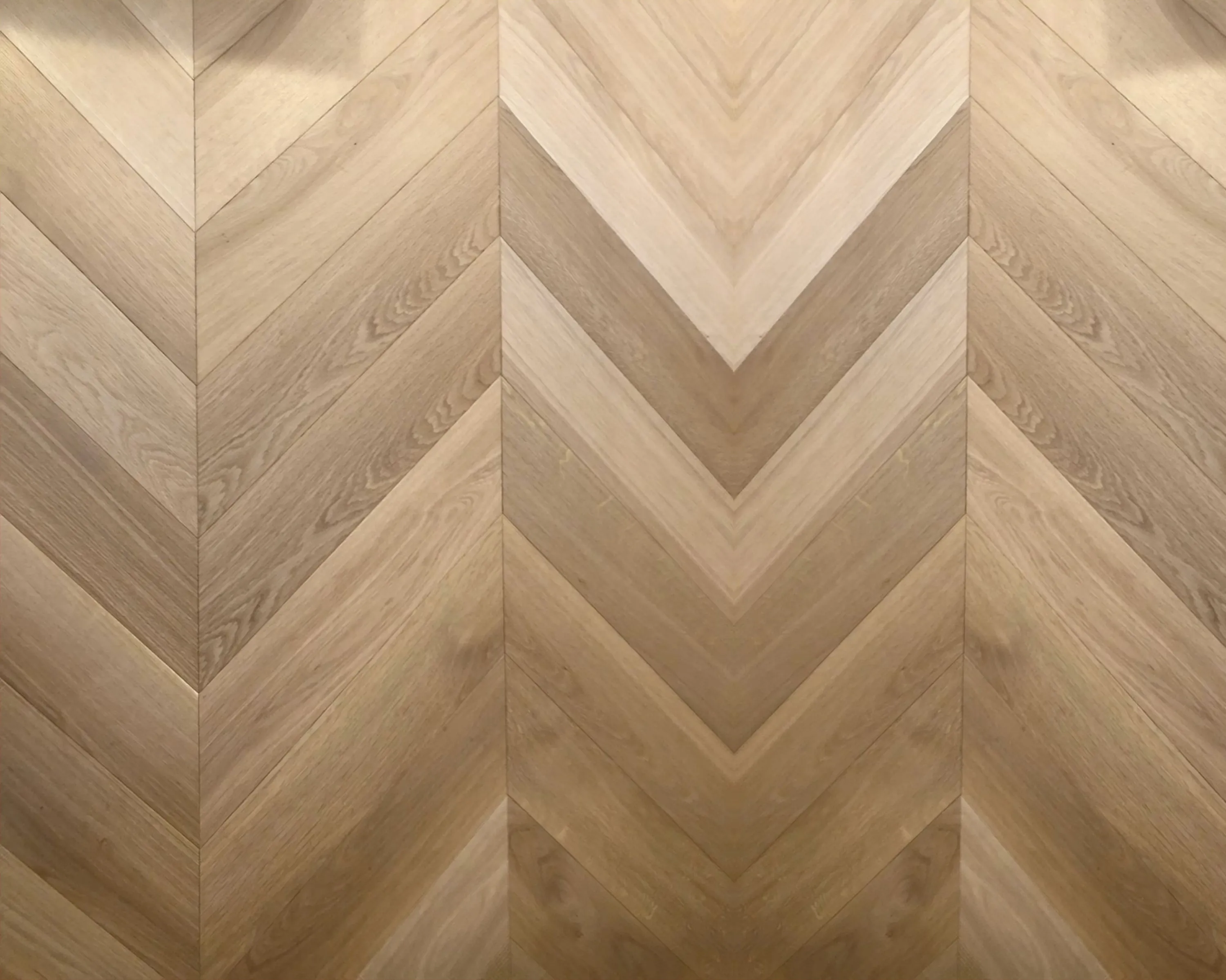 پارکت بلوط چیدمان شورون نچرال